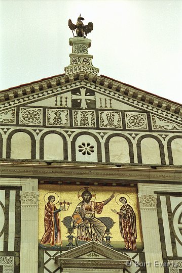 Scan10065.jpg - Detail of facade of San Miniato al Monte