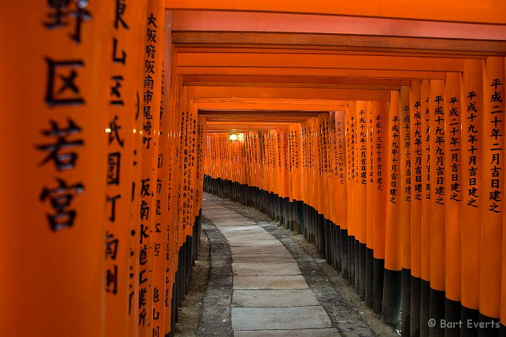 DSC_5044.jpg - The Fushimi-Inari Taisha Shrine famous for its corridors of Torii gates
